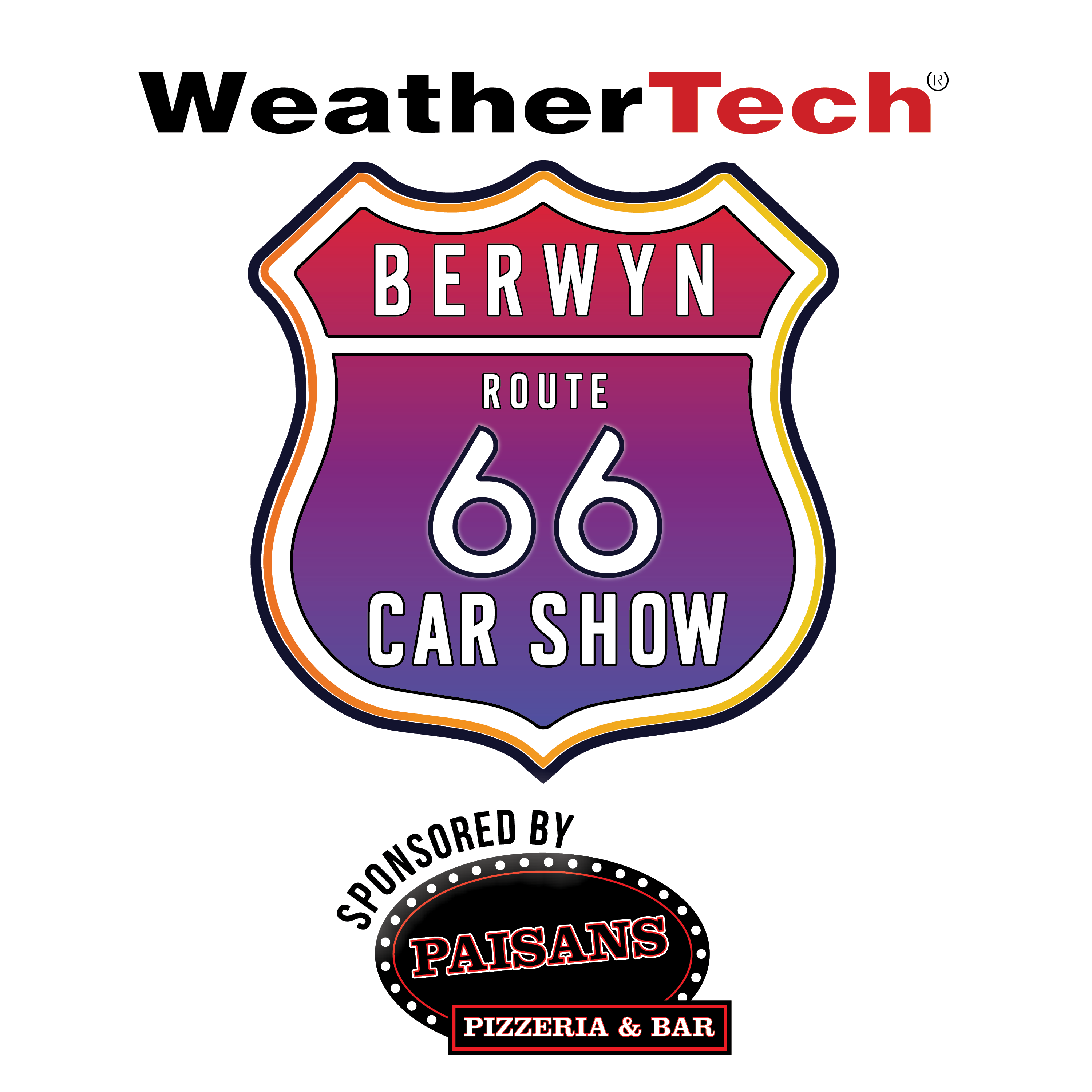 WeatherTech Berwyn Rt66 Car Show Sponsored by Paisans Pizzeria & Bar